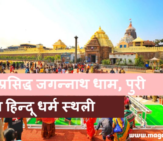 विश्वप्रसिद्ध जगन्नाथ धाम