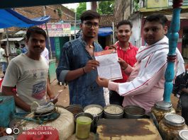 प्रधानमंत्री का संदेश घर घर पहुंचा रहे हैं भाजपा के कार्यकर्ता Shekhpura